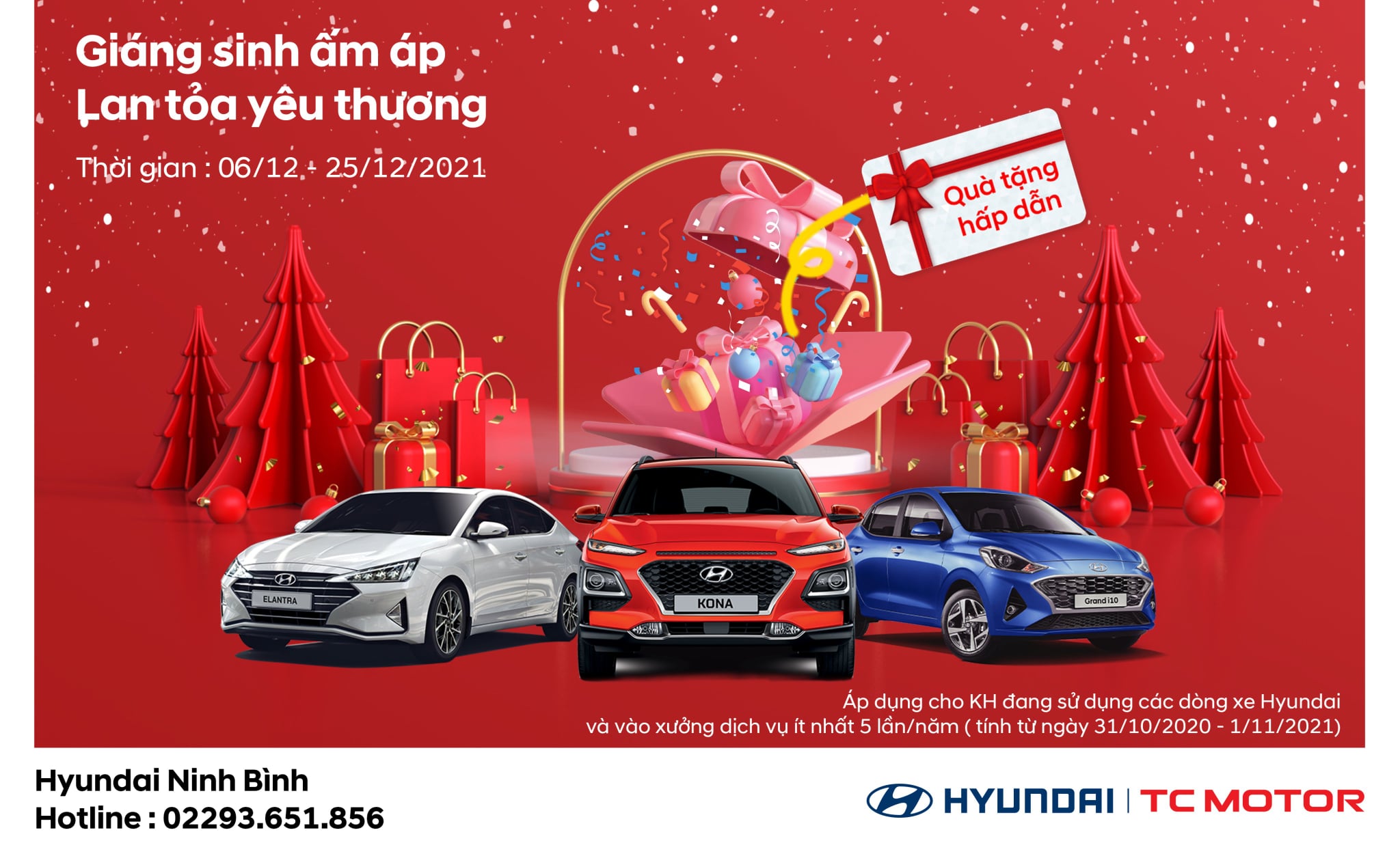 Hyundai Ninh Bình "GIÁNG SINH ẤM ÁP – LAN TỎA YÊU THƯƠNG''