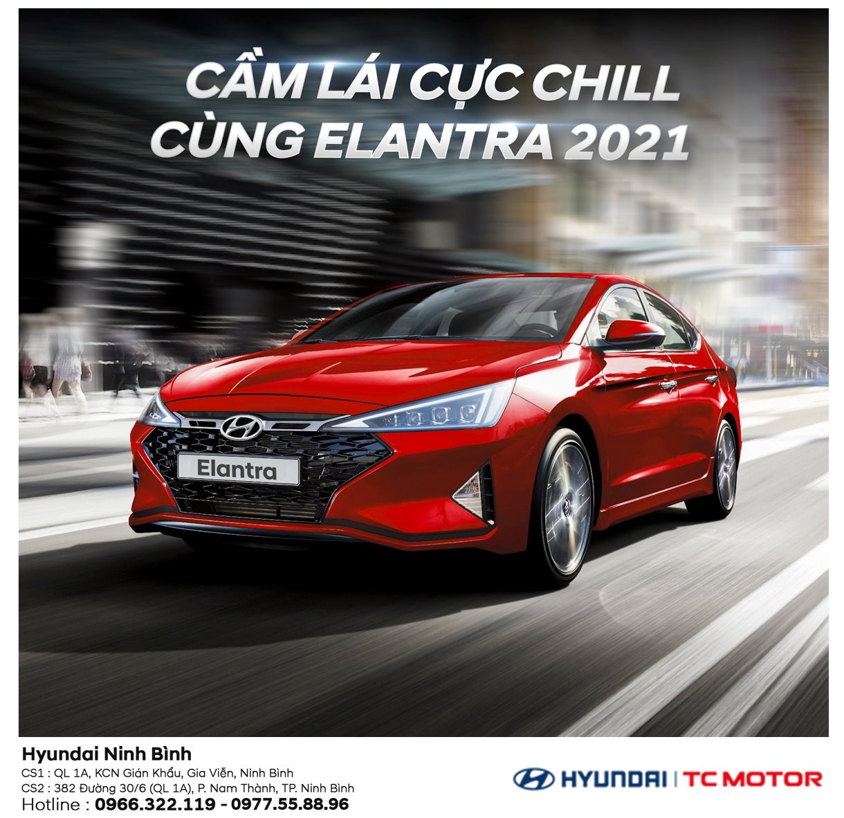 CẦM LÁI CỰC CHILL CÙNG ELANTRA 2021