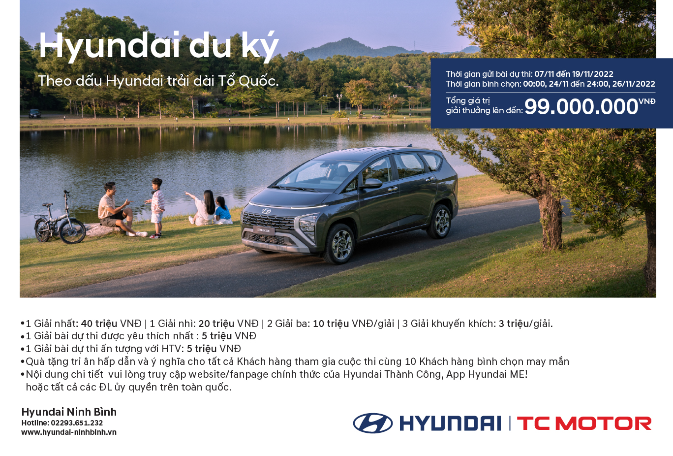 HYUNDAI DU KÝ - "THEO DẤU HYUNDAI TRẢI DÀI TỔ QUỐC"