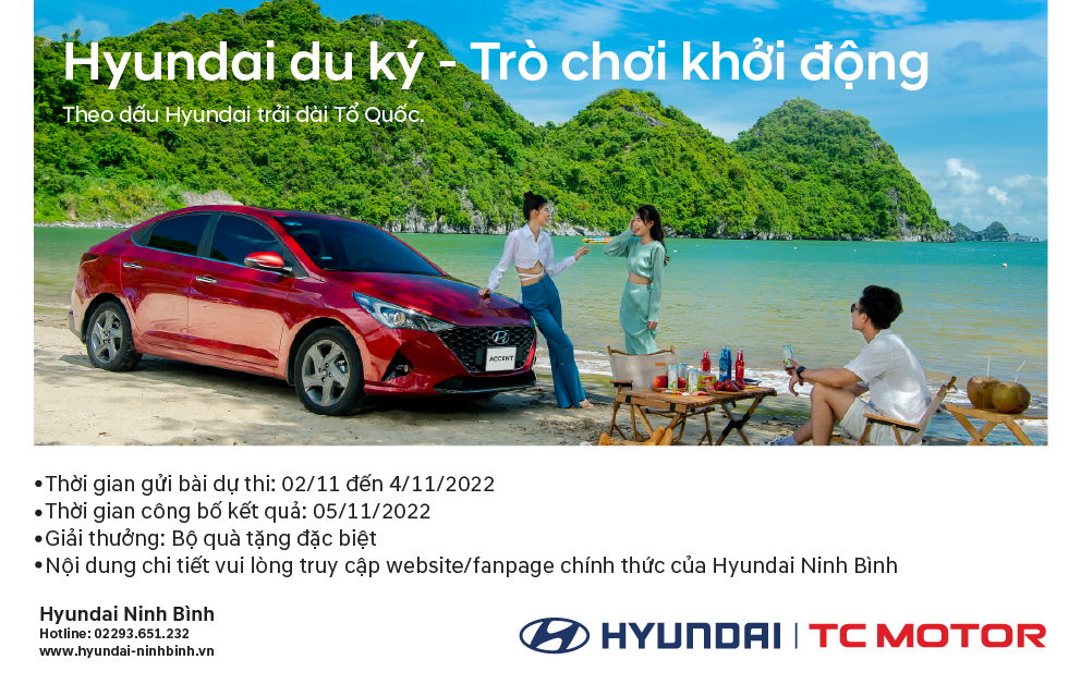 THỂ LỆ PHẦN TRÒ CHƠI HYUNDAI DU KÝ - VÒNG KHỞI ĐỘNG