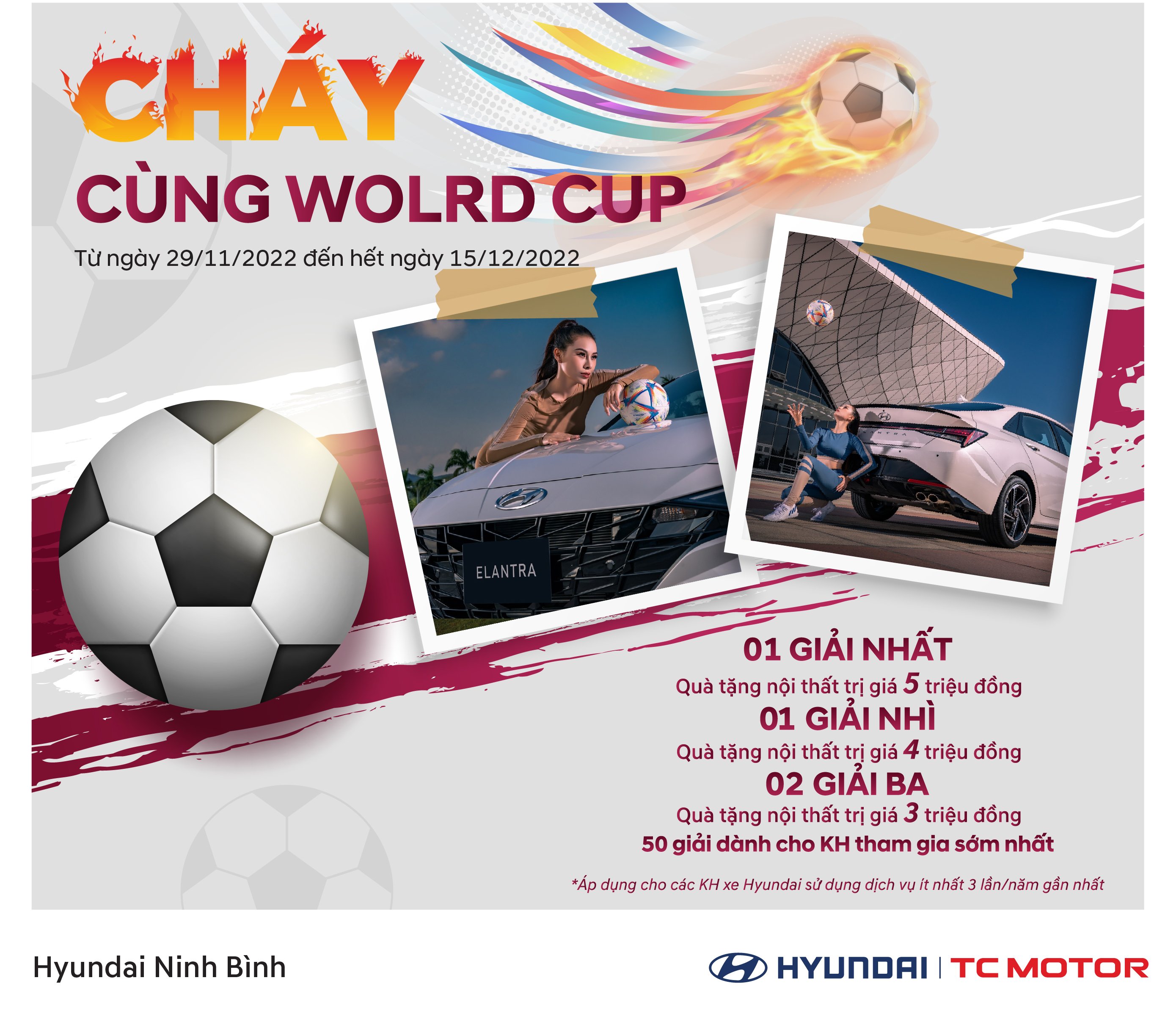HYUNDAI NINH BÌNH – CHÁY CÙNG WORLDCUP