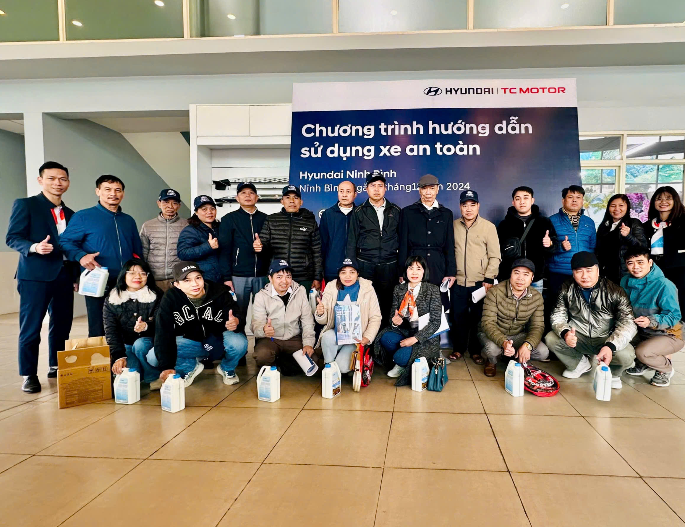 KẾT QUẢ CT HƯỚNG DẪN SỬ DỤNG XE AN TOÀN THÁNG 12/2024